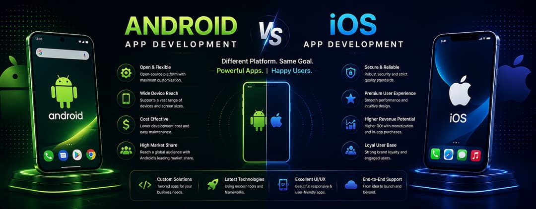 Android vs iOS App Development