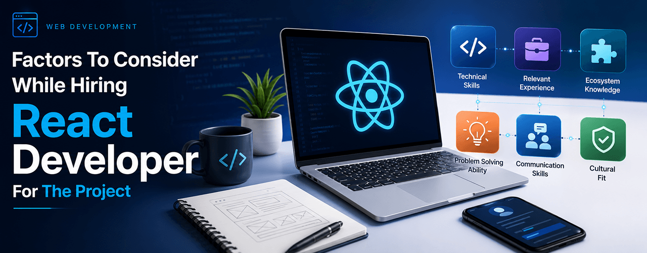 Factors To Consider While Hiring React Developer For The Project